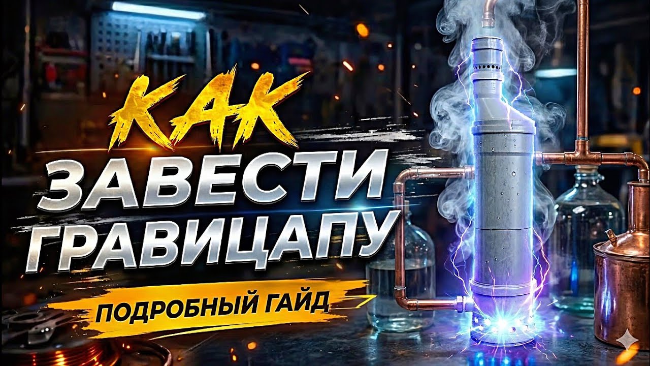 Пачиму не заводится ГРАВИЦАПА | ВСЁ о Гравицапе и её работе !