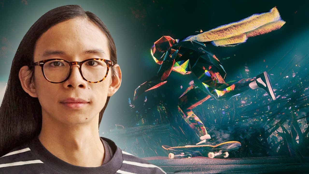 Человек, стоящий за игрой Acid Trip Skate Game (История скейтбординга)