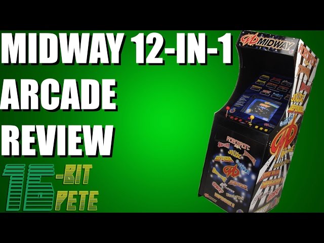 Midway Arcade Machine with 12 games.