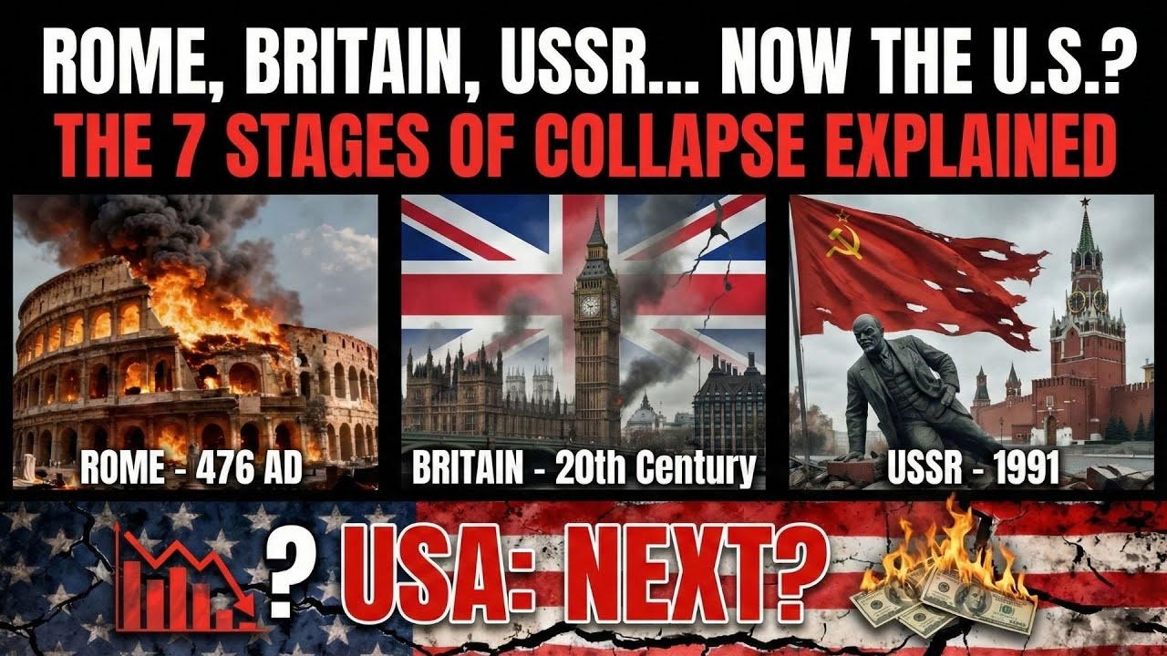The Empire Death Cycle: Why America Is Moving Toward Stage 6 Faster Than Anyone Realizes?