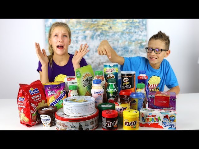 Don't Choose the Wrong Snack Slime Challenge! class=