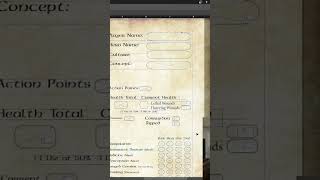 InDesign for Fillable Character Sheets in just 30 seconds!