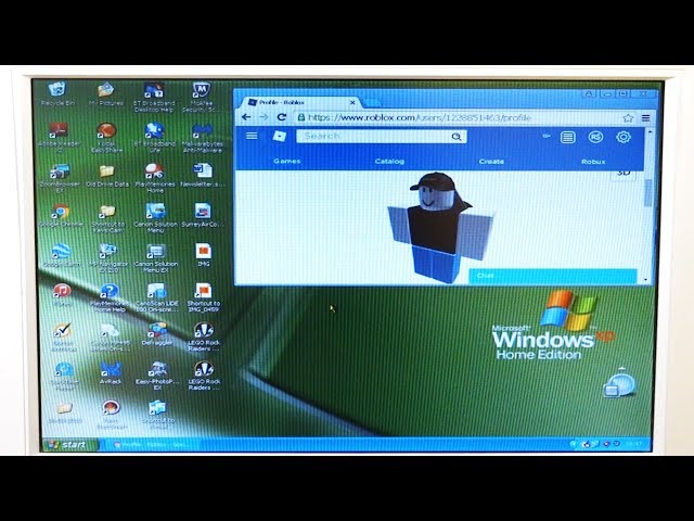 EoL] Windows XP Gui Test - Roblox