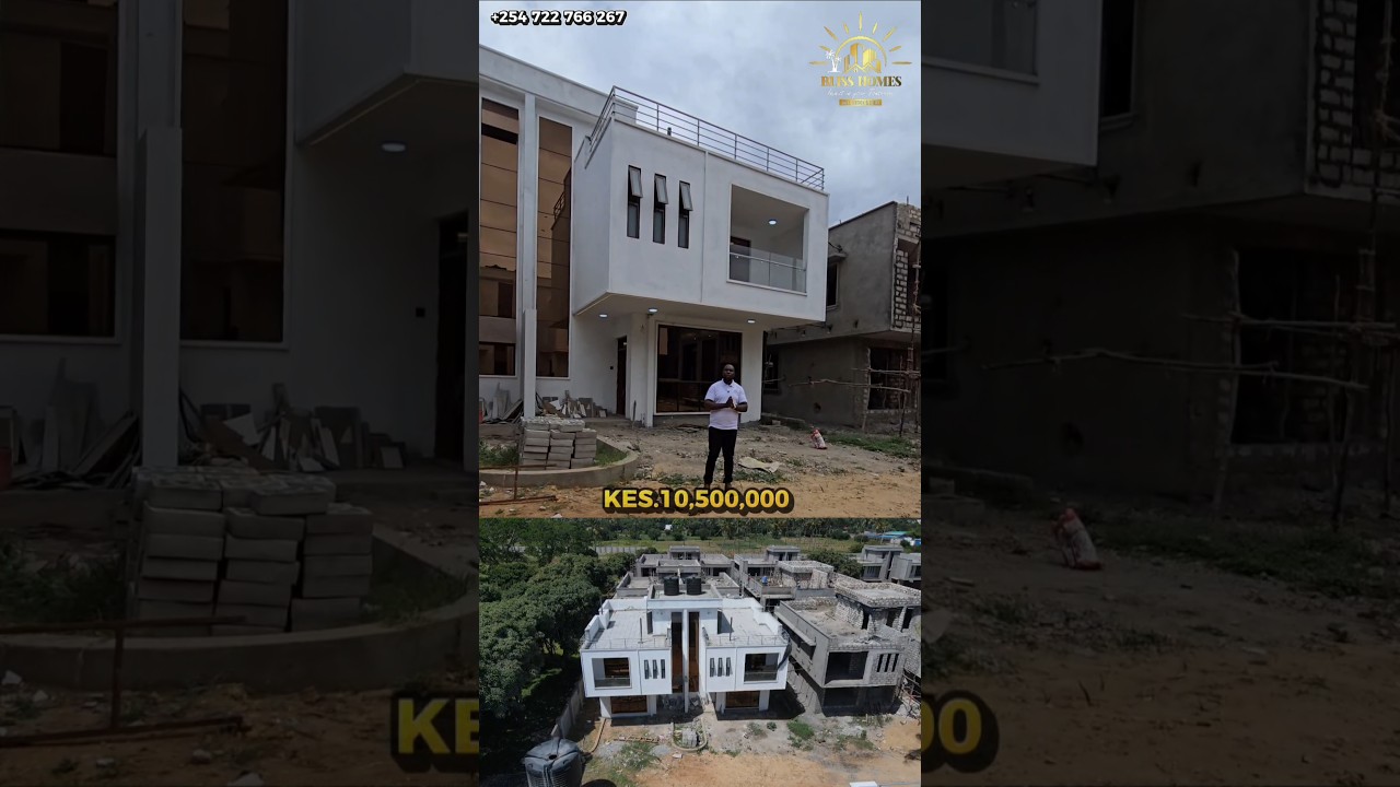 BLISS VILLAS- MTWAPA | 3 B/R  10.5M | Clubhouse,Pool, Gym | 