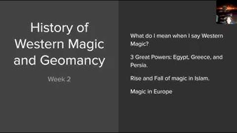 Geomancy (week 2).
