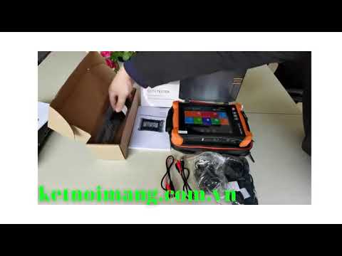 Giới thiệu về máy test camera cảm ứng 8″ IP/AHD/TVI/CVI/HD-SDI 8.0MP HDMI in & output