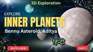 6 Minutes Solar System Yatra।  Bennu & Aditya L1 Explained। मज़ेदार Exploration of Solar System।