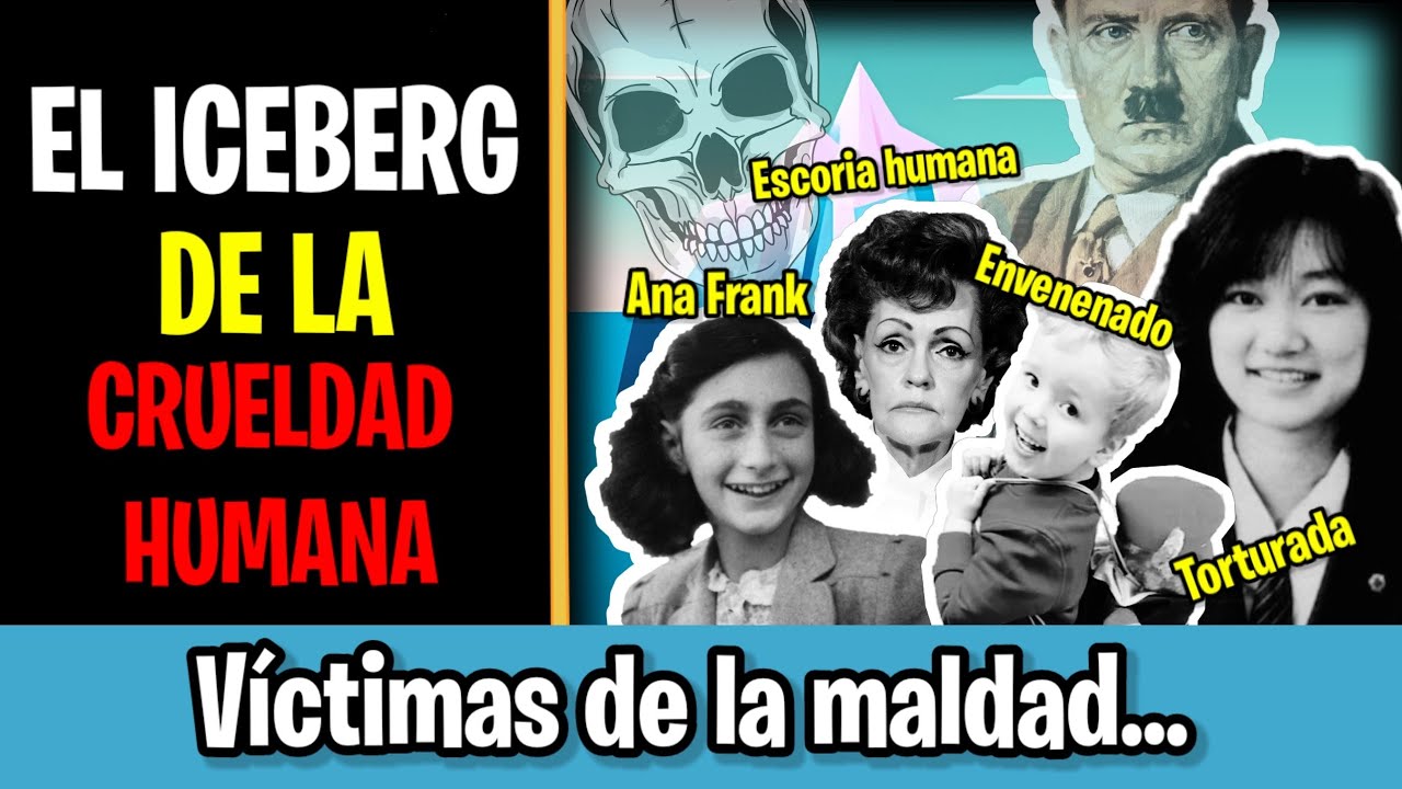 El iceberg de los ACTOS de MALDAD más CRUELES y OSCUROS de la Humanidad