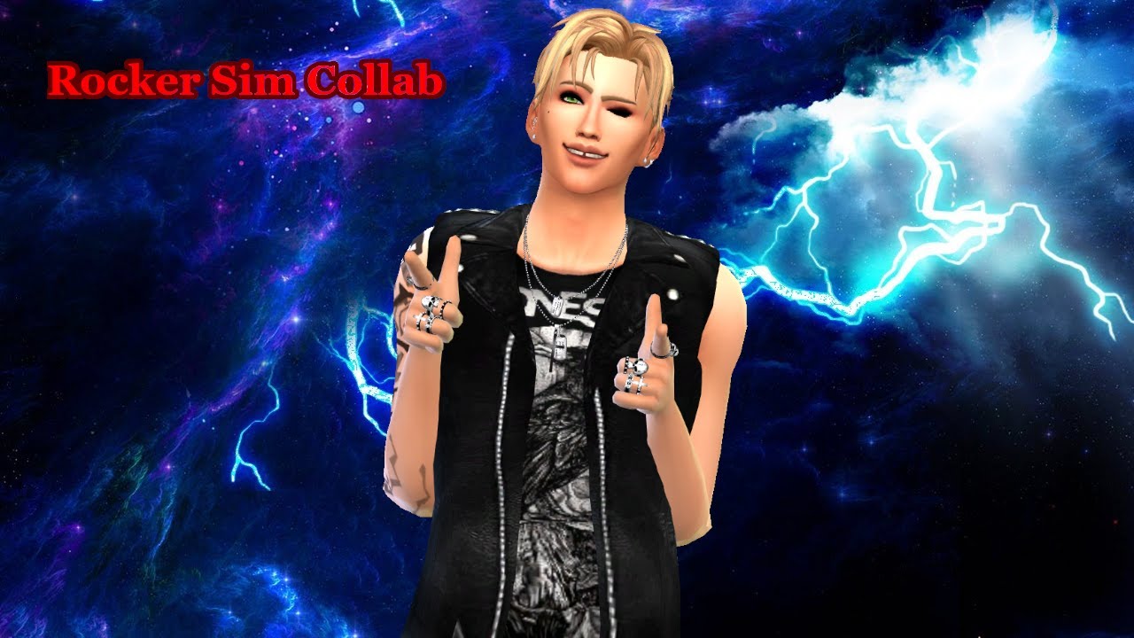 Rocker Collab Sims 4!! - YouTube