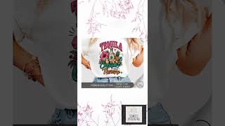 Tequila T-shirt PNG, Tequila Sublimation Design, Retro Style DTF Shirt Graphic, Bold TShirt File,...