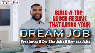 How To Land Your Dream Job Faster - Remote Freelance On-Site Jobs