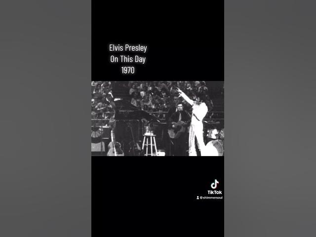 Elvis Presley On this Day in 1970 ✨💙