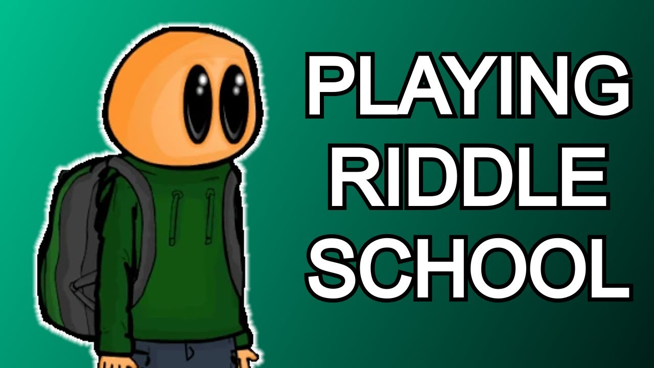 Playing Riddle Ryan Playing RIDDLE SCHOOL LIVE?! || Gaming Hangout - YouTube