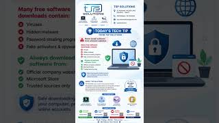 ⚠️ Avoid fake software! 🎵 Music: AudioDollar via Pixabay #Shorts #TechTips
