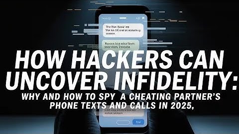 HOW HACKERS CAN UNVEIL COVERT CONNECTIONS WITH SPOUSES MOBILE DEVICE REMOTELY 