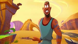 Sending LeBron James to Tune World and meeting Bugs Bunny scene| Space Jam: A New Legacy(HD)