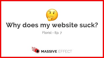 Why does my website suck? SEO for florist