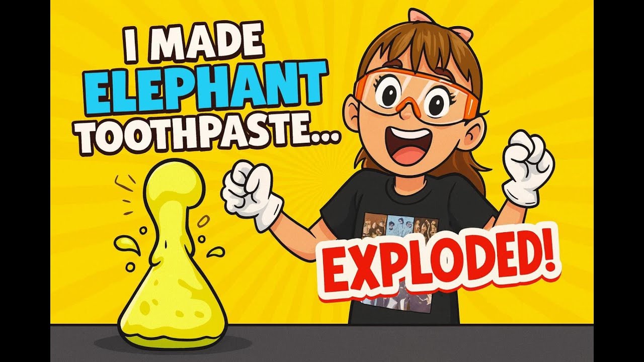Elephant Toothpaste EXPLOSION! - YouTube