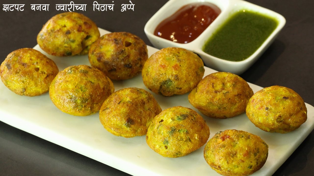 Jowar palak appe