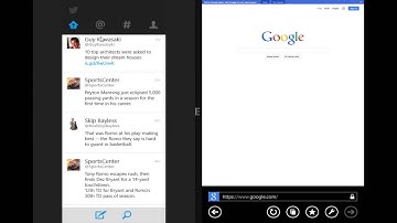 Running Two Apps Side By Side in Windows 8