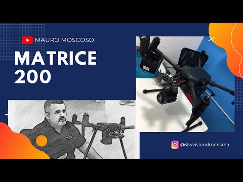 Vídeo: Quanto é a matriz dji 200?