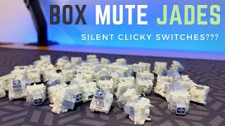 Silent Clicky Switches?? Box Mute Jades Review And Sounds