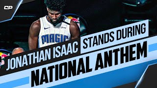 Jonathan Isaac Was The Only Nets Or Magic Player That Didn't Kneel During The National Anthem