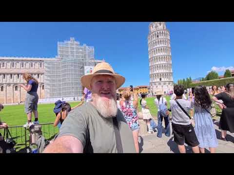 Leaning Tower of Pizza! | John Fontain Europe Road Trip 2025