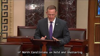 Senator Budd commemorates Hurricane Helene on the Senate Floor