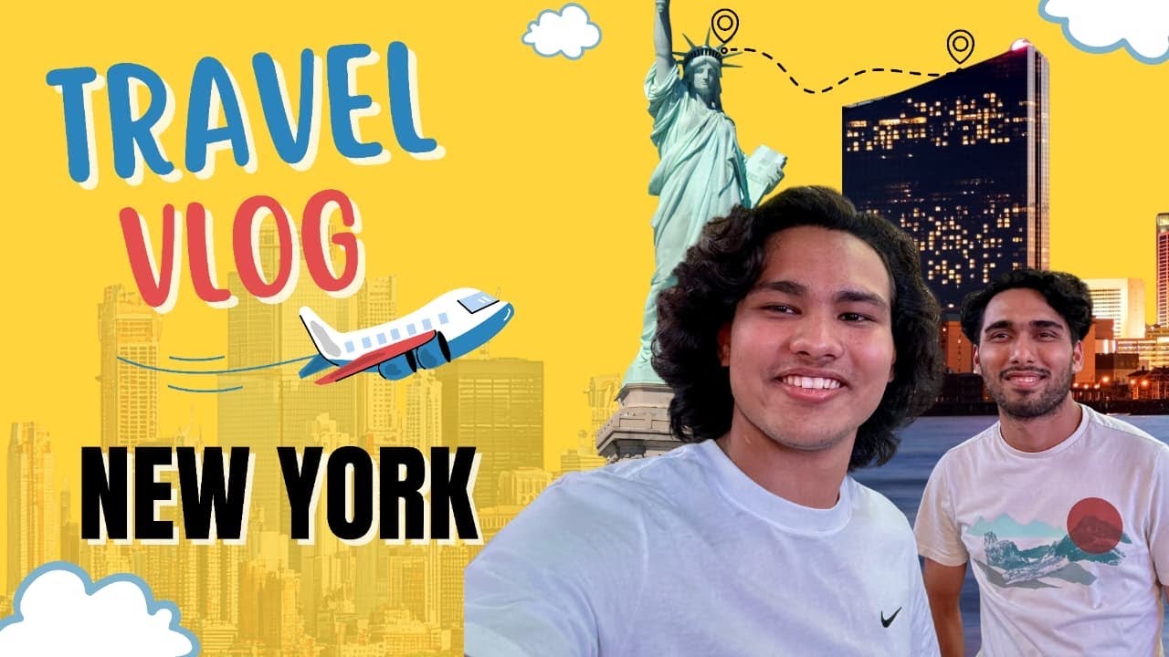 Exploring New York City + Atlantic City — Full Travel Vlog 🇺🇸✨