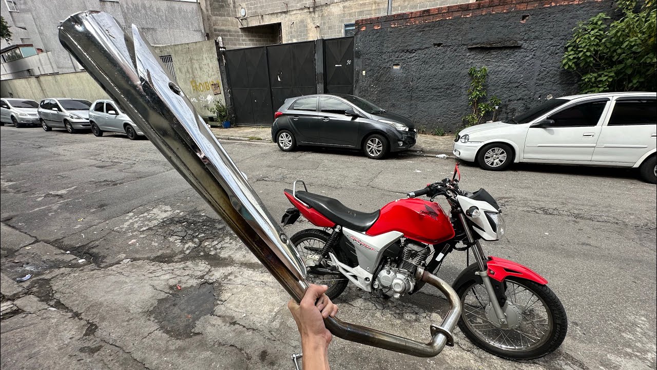 FAMOSO ESCAP DE LATA NA START 160 SEM FILTRO 