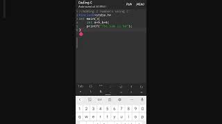 Adding Two Numbers Statically Using C Programming #coding #programming #shorts #trending #ytshorts