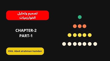 الشابتر الثاني القسم الاول من تصميم وتحليل الخوارزميات | مقدمة شاملة مع المهندس عبد الرحمن حمدان