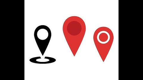 Make Location Icon in Adobe Illustrator | Location Pin Icon Illustrator | Illustrator tips