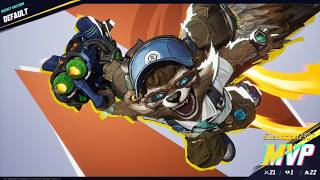 Marvel Rivals Pt124 | Rocket Raccoon Gameplay | Rocky: The Transfer Skin/Spray/Emote/MVP Showcase