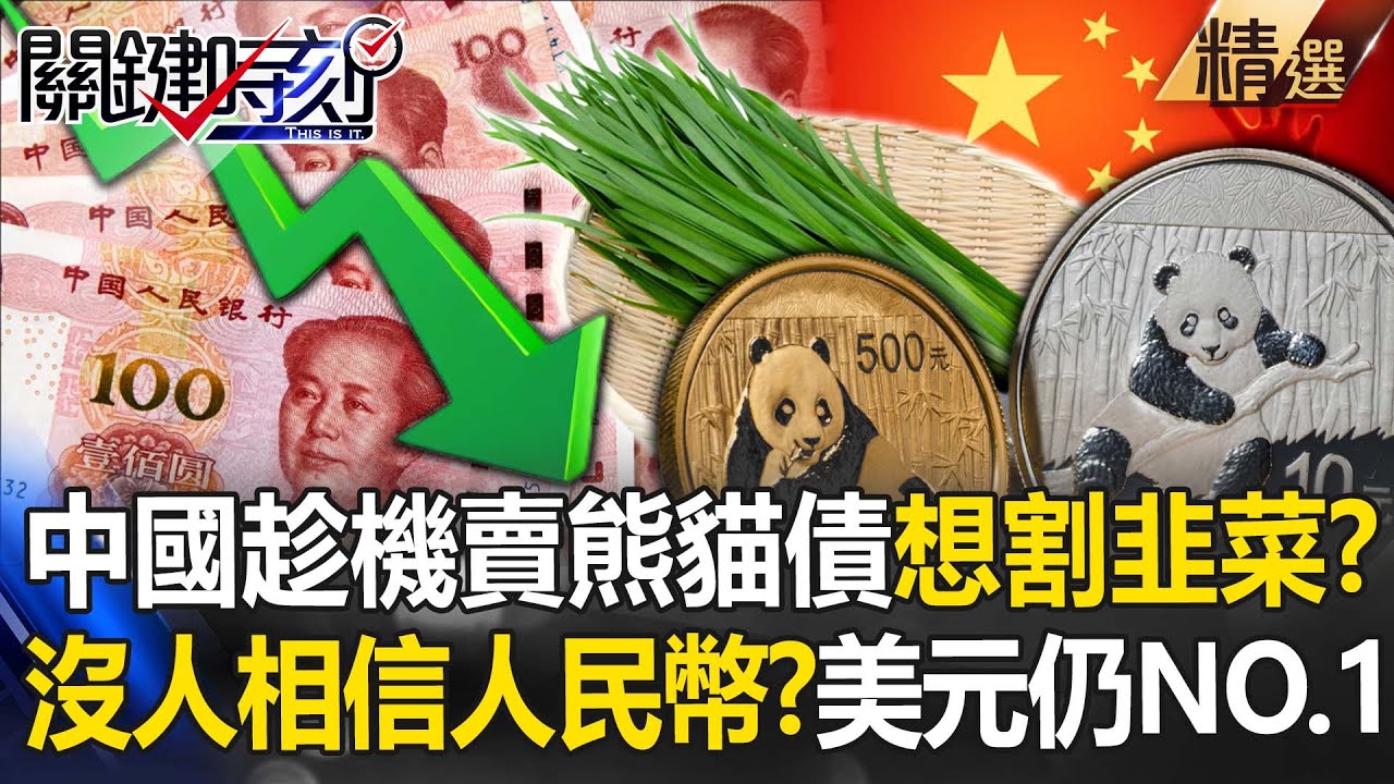 中國熊貓債「賣給非洲好朋友」想割韭菜？！仍難撼動美元霸權地位「沒人相信人民幣」？！【關鍵時刻】-張炤和