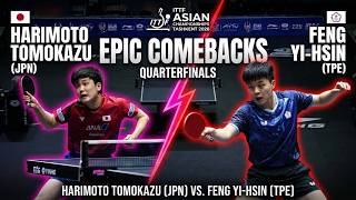 A CHAMPION'S MENTALITY! Harimoto Nearly Lost But Managed to Turn Things Around in Tashkent 2026! 😱🔥