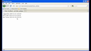 PHP: The New date_add Function