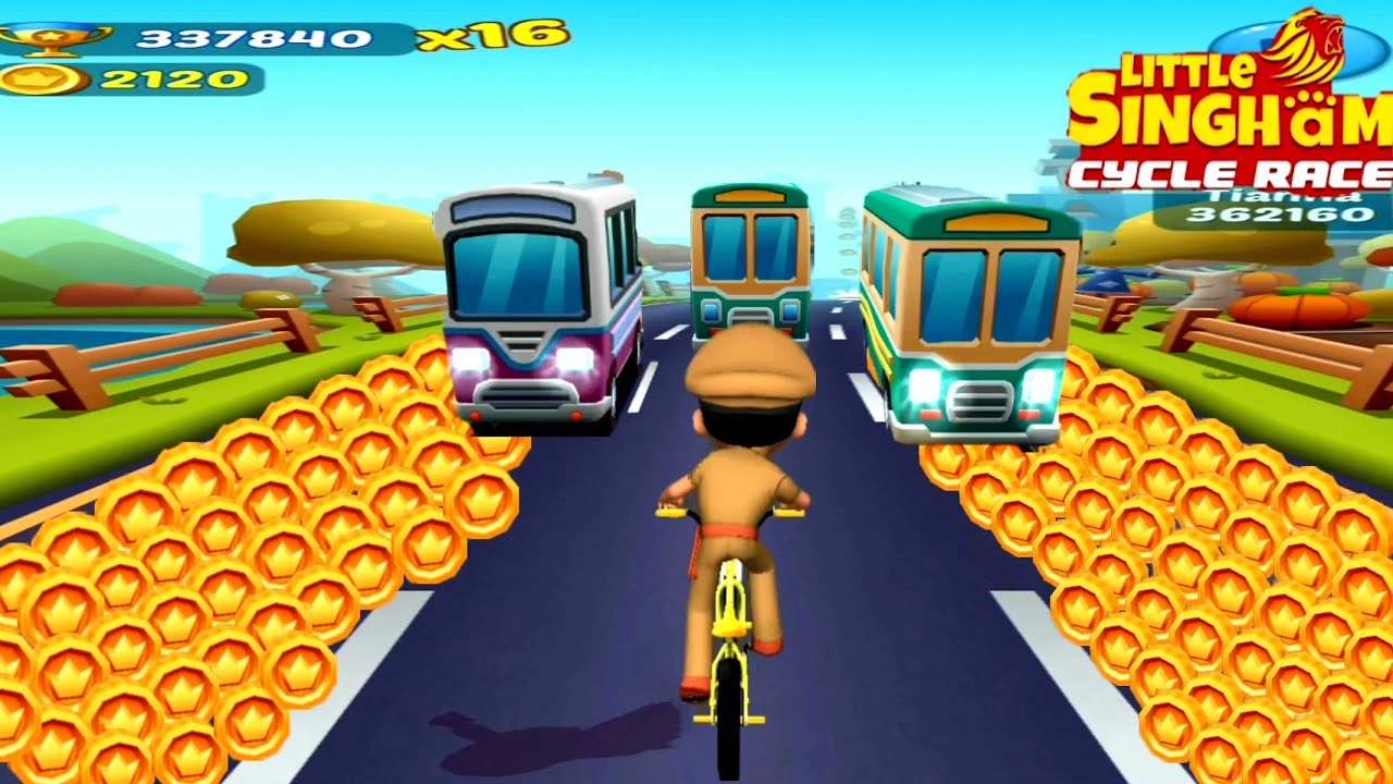 little singham cycle race similar games