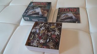 MURDER ON THE TITANIC MYSTERY JIGSAW PUZZLE UNBOXING AND CLOSE UP LOOK GAMES GAME REVIEW REVIEWS screenshot 5