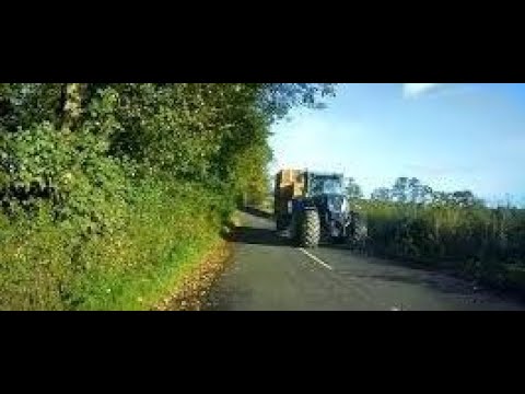 Autumn Road Trip Drive With Music To Visit To Kinkell Bridge Perthshire