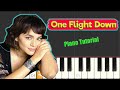 Norah jones  one flight down  piano tutorial