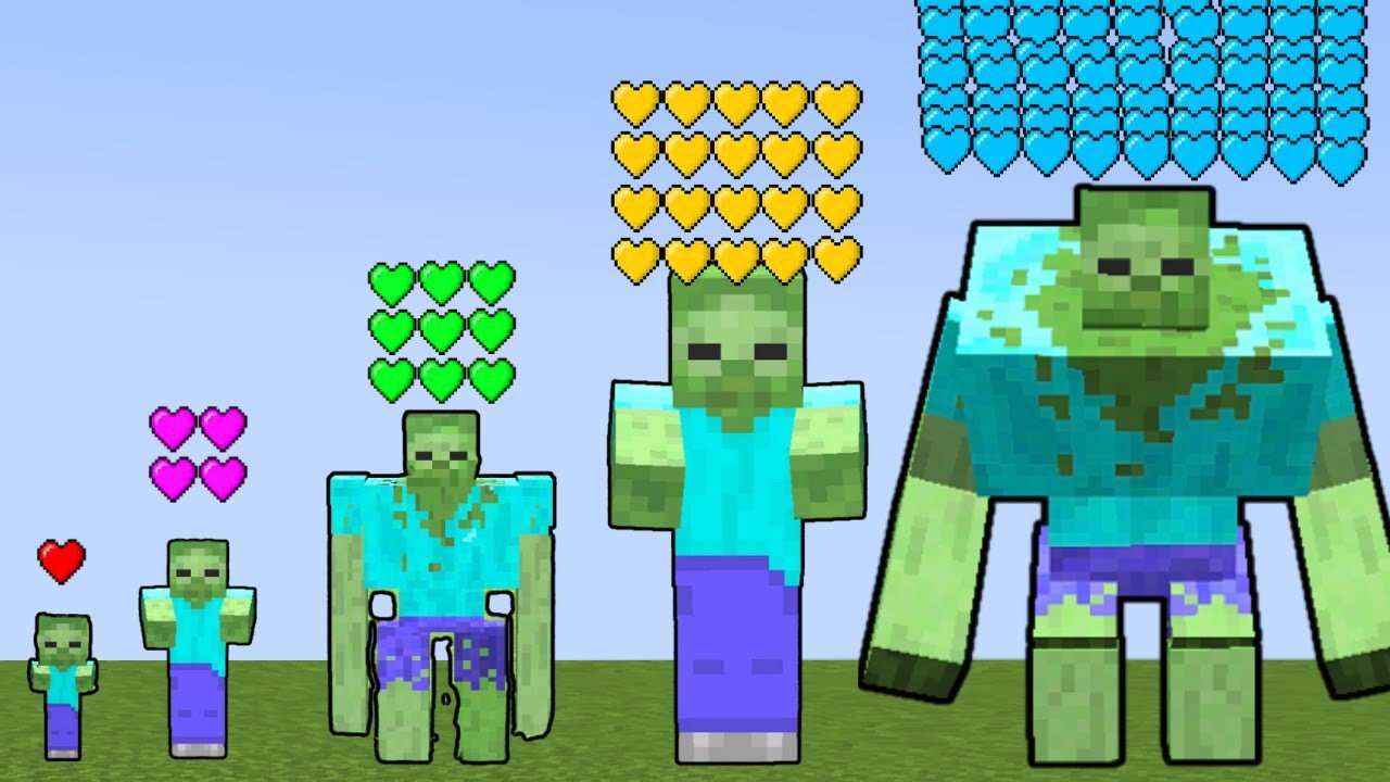 ICH TESTE die STÄRKSTEN ZOMBIE MUTANTEN in Minecraft!