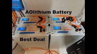 AOLITHIUM 51.2v 100ah Server Rack Lithium LiFePO4 Battery Review | with EG4 6500 6000xp