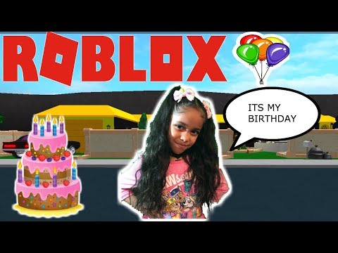 Amaya Birthday Bash In Bloxburg Facecam Youtube