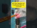 MF Spot Welder for Enameled Wire to Terminal