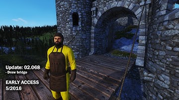 Medieval Engineers - Update 02.068 - Draw bridge