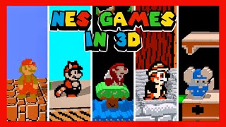 What if NES games were remade in 3D?! [Part 2]