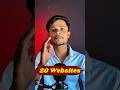 20 Secret Websites You Should Know 🔥#youtubeshorts #tech