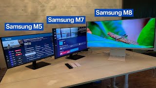 Samsung M5, M7, and M8 Smart Monitors Review